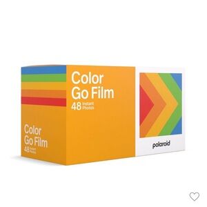 Polaroid Color Go Film Pack with Vibrant Design